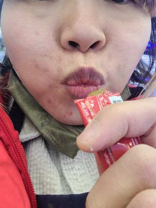 레드닥터 대추방울토마토 + 본생강 망고맛 스틱형 젤리 — 5점을 준 리뷰어가 2022년 12월 올린 사용 사진