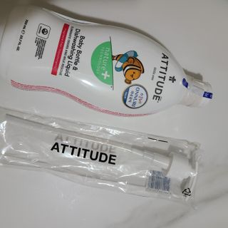 에티튜드 천연 젖병세정제 무향 700ml 1종 주방세제 EWG올그린 순한 비건 세제 — 4.5점을 준 리뷰어가 2022년 8월 올린 사용 사진