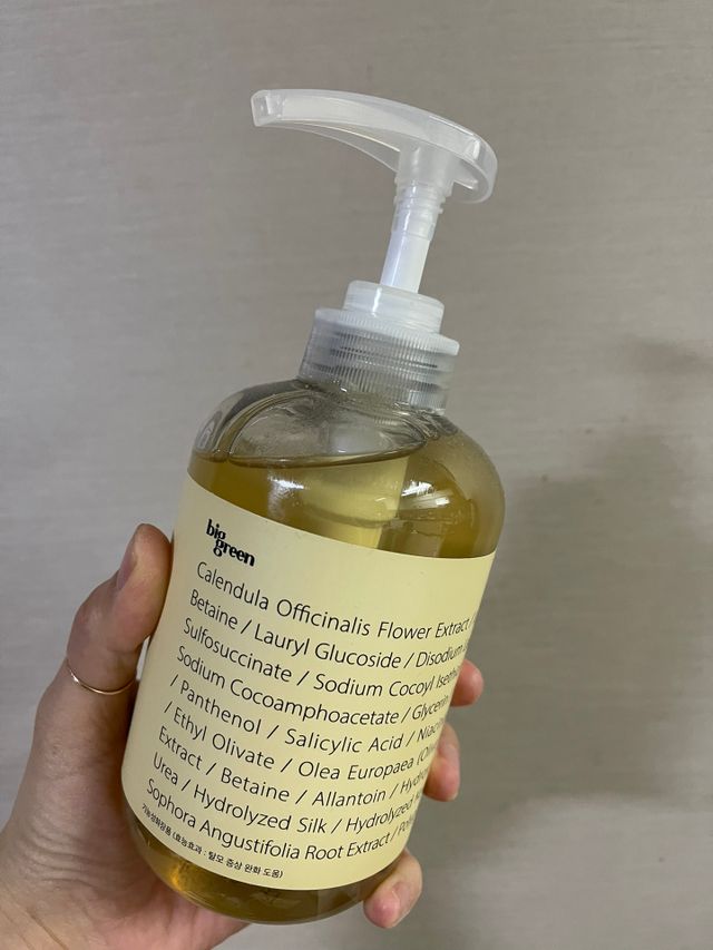 안티 헤어로스 탈모 카렌듈라 바이옴 샴푸 500ml (지성두피용) 리뷰 사진