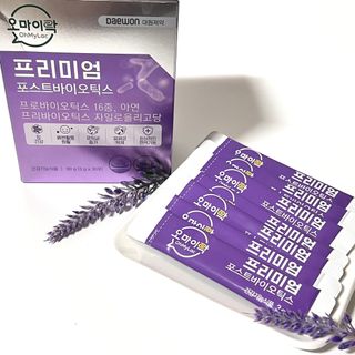[유산균] 오마이락 프리미엄 포스트바이오틱스 30P — 5점을 준 리뷰어가 2022년 11월 올린 사용 사진