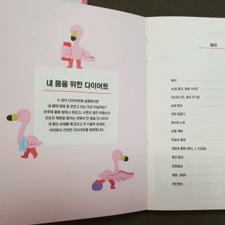 리훈 하밍이와 함께하는 숨은라인찾기 다이어트 플래너 — 5점을 준 리뷰어가 2021년 4월 올린 사용 사진
