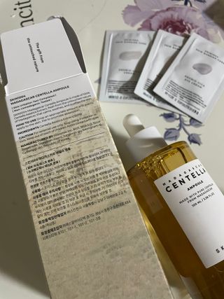 [스킨1004] 마다가스카르 센텔라 앰플 100ml — 4.5점을 준 리뷰어가 2024년 6월 올린 사용 사진