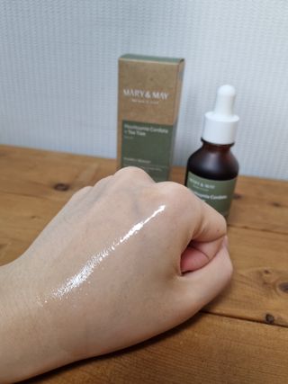 마리엔메이 센서티브 수딩 젤 크림 + 어성초 티트리 추출물 세럼 + 어성초 티트리 모공 클렌징 폼 — 5점을 준 리뷰어가 2021년 9월 올린 사용 사진