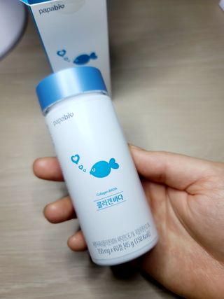 파파비오랩 승무원 콜라겐 콜라겐바다 — 5점을 준 리뷰어가 2020년 12월 올린 사용 사진