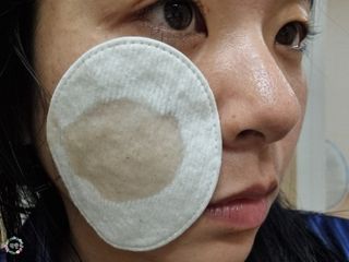 디어엘로디 무표백 021패드  12개세트 — 5점을 준 리뷰어가 2022년 8월 올린 사용 사진