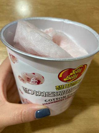 젤리벨리 솜사탕 2종-딸기치즈케이크, 바닐라 — 5점을 준 리뷰어가 2022년 4월 올린 사용 사진