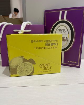 몽베스트 위드더 블랜딩 하우스 _레몬 블랙티 — 4.5점을 준 리뷰어가 2022년 12월 올린 사용 사진