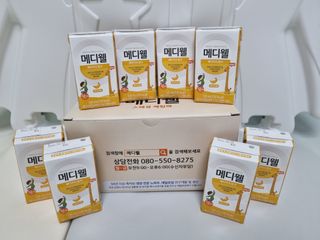 메디웰 페디아드링크 미니 바나나맛 — 5점을 준 리뷰어가 2022년 8월 올린 사용 사진