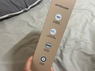 애니가드 셋업마스크 4컬러 각 10매입 [크리미베이지, 캐시미어로즈, 초콜렛브라운, 미드나잇네이비] — 5점을 준 리뷰어가 2022년 2월 올린 사용 사진