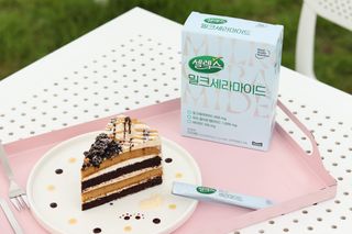 셀렉스스포츠 셀렉스 밀크세라마이드 저분자피쉬콜라겐 28포 X 1박스 — 5점을 준 리뷰어가 2021년 7월 올린 사용 사진