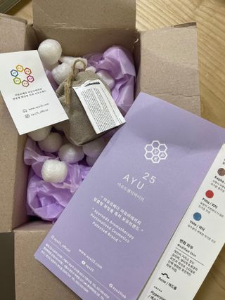 AYU25[아유트웬티파이브]다마스크로즈워터 베이스 천연 수분 촉촉 크림 — 5점을 준 리뷰어가 2021년 4월 올린 사용 사진