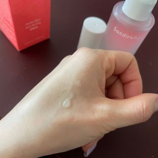 산다화 더블 이펙트 안티 링클 세럼 50ml — 4.5점을 준 리뷰어가 2023년 1월 올린 사용 사진
