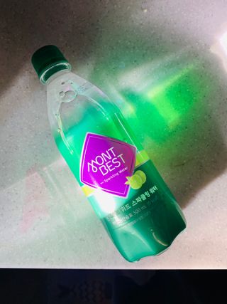 몽베스트 Montbest with Sparkling water Lime20병 — 5점을 준 리뷰어가 2021년 10월 올린 사용 사진
