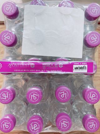 몽베스트 [MONTBEST] 330mL 20병 — 5점을 준 리뷰어가 2021년 10월 올린 사용 사진