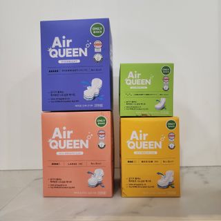 에어퀸 뉴브레스 유기농 생리대 4종 (팬티라이너 20P + 중형 10P + 대형 10P + 오버나이트 8P)_체험단 — 5점을 준 리뷰어가 2024년 6월 올린 사용 사진