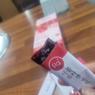 함초록 Rg+ 석류콜라겐젤리 — 5점을 준 리뷰어가 2021년 3월 올린 사용 사진