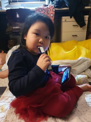 키즈텐플러스 연세 키즈텐 플러스 1개월 — 4점을 준 리뷰어가 2021년 2월 올린 사용 사진