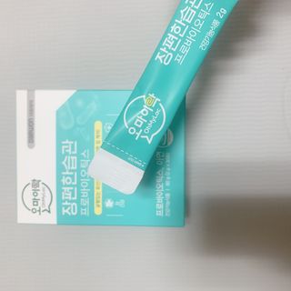 [유산균] 오마이락 장편한습관 프로바이오틱스 30P — 5점을 준 리뷰어가 2022년 12월 올린 사용 사진