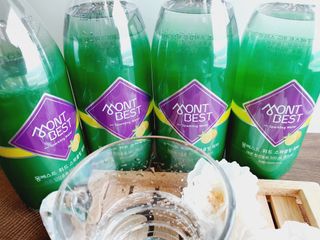 몽베스트 Montbest with Sparkling water Lemon OR Lime 20병(랜덤) — 5점을 준 리뷰어가 2021년 10월 올린 사용 사진