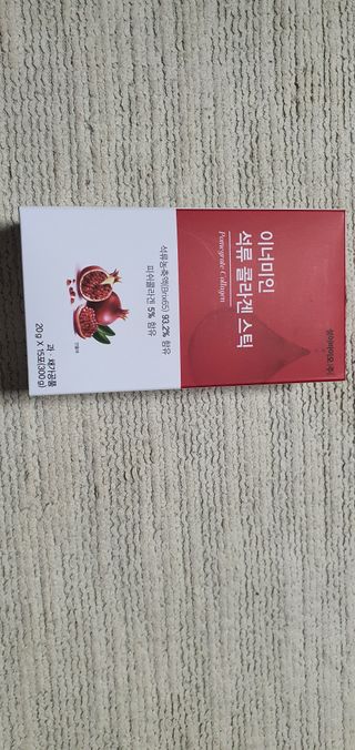 이너미인 석류 콜라겐 스틱 — 5점을 준 리뷰어가 2021년 1월 올린 사용 사진