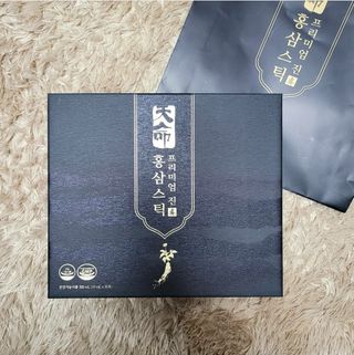 헬스업_천명진프리미엄홍삼스틱_10ml x 30포 — 5점을 준 리뷰어가 2021년 1월 올린 사용 사진