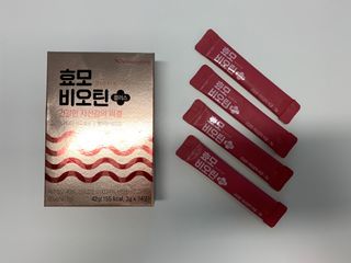 광동생활건강 [풍성한 자신감의 비결] 광동 효모 비오틴 플러스 — 5점을 준 리뷰어가 2023년 7월 올린 사용 사진