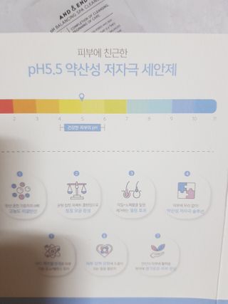 앤앤드 앤드앤엔드 pH 밸런싱 스파클렌저 — 5점을 준 리뷰어가 2021년 2월 올린 사용 사진