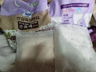 LG유니참 쏘피SOFY [SOFY] 안심숙면팬티/무표백속커버 — 5점을 준 리뷰어가 2021년 4월 올린 사용 사진