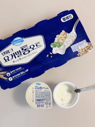 구매평 ☆[2종 패키지]덴마크 요거밀 통오트 요거트 — 5점을 준 리뷰어가 2025년 9월 올린 사용 사진