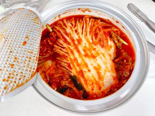 셰프애찬 알배기 겉절이 김치 1kg — 5점을 준 리뷰어가 2022년 11월 올린 사용 사진