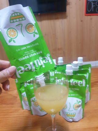 JEJUFEEL 풋풋한 제주담은 청귤에이드 — 5점을 준 리뷰어가 2022년 10월 올린 사용 사진