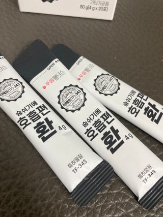 푸름웰니스 부아메라 프로폴리스 도라지 호흡편환 20포 — 5점을 준 리뷰어가 2022년 3월 올린 사용 사진