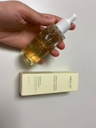 [프레시오] 아르니카 수딩 진정 앰플 — 5점을 준 리뷰어가 2022년 4월 올린 사용 사진