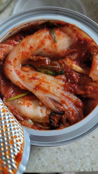 셰프애찬 알배기 겉절이 김치 1kg — 5점을 준 리뷰어가 2022년 11월 올린 사용 사진