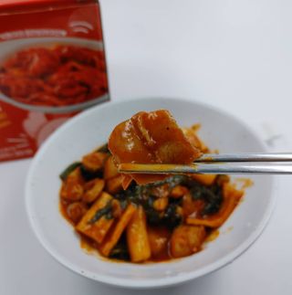 한성기업 무볼레 닭떡볶이+해물떡볶이 2종 세트 — 4.5점을 준 리뷰어가 2021년 9월 올린 사용 사진