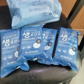 서울약사신협_프로바이오 생유산균 2.5g 160포 — 5점을 준 리뷰어가 2021년 7월 올린 사용 사진