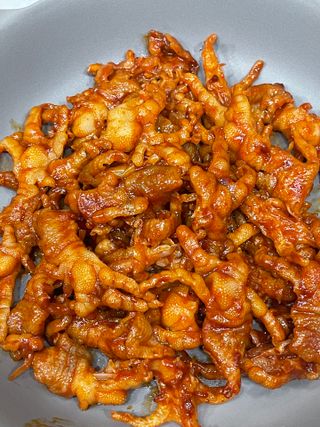 불타 호랑이 닭발 250g — 4.5점을 준 리뷰어가 2021년 7월 올린 사용 사진