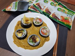 [유픽] 코코넛 커리부터 칵테일까지, 춘광 코코넛 크림 파우더 3입, 2세트, 총 6개 — 5점을 준 리뷰어가 2021년 2월 올린 사용 사진