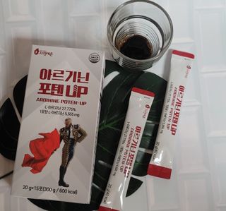 자연에온 고함량 아르기닌 포텐 UP 5555mg 20g x 15포 — 4점을 준 리뷰어가 2021년 9월 올린 사용 사진