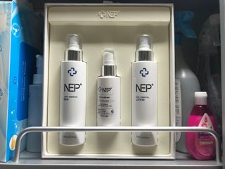 SOONWITH 순위드 NEP+ 스킨케어 3종 세트 — 3점을 준 리뷰어가 2021년 4월 올린 사용 사진