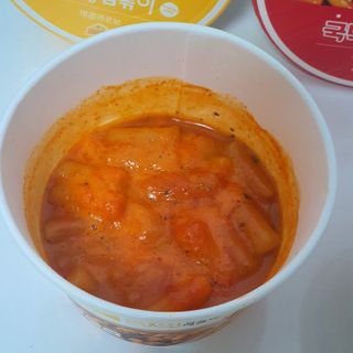 추억의 국민학교 떡볶이 국떡 컵볶이 선물박스 — 5점을 준 리뷰어가 2022년 1월 올린 사용 사진