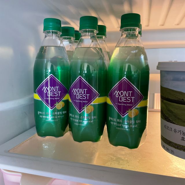 Montbest with Sparkling water Lemon OR Lime 20병(랜덤) 리뷰 사진