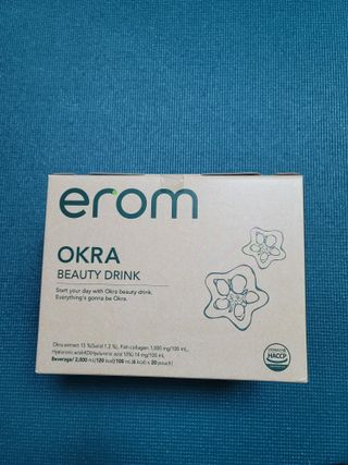 [이롬] 오크라 마시는 뷰티드링크 100mL x 20입 — 5점을 준 리뷰어가 2022년 9월 올린 사용 사진