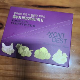 [몽베스트] 위드 더 블랜딩 하우스 콤부차 _ 버라이어티팩II — 5점을 준 리뷰어가 2024년 2월 올린 사용 사진