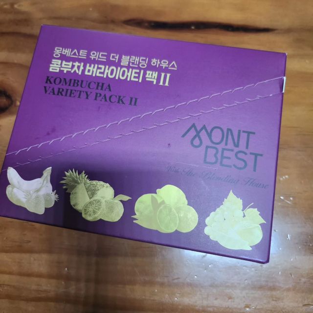 [몽베스트] 위드 더 블랜딩 하우스 콤부차 _ 버라이어티팩II 리뷰 사진