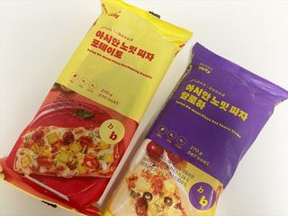 브라잇벨리 비건피자 [노밋피자알로하 & 노밋피자포테이토] 2가지맛 — 5점을 준 리뷰어가 2022년 7월 올린 사용 사진