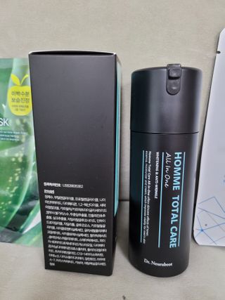 Dr.느루벗 느루벗 옴므 토탈 케어 올인원 118ml 남자 남성 스킨 로션 에센스 크림 화장품 — 5점을 준 리뷰어가 2021년 2월 올린 사용 사진