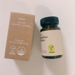 나우캠페인용 [포미나우]이탈리아 비건 인증 완료 유산균 30억 — 4점을 준 리뷰어가 2023년 10월 올린 사용 사진