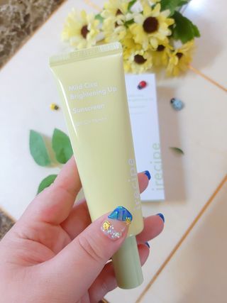 아이레시피 마일드시카 브라이트닝 업 선스크린 SPF50+ PA++++ — 5점을 준 리뷰어가 2023년 6월 올린 사용 사진