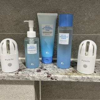 페브유 / FABYOU 페브유 pH5.5 캐모마일 젤 클렌징 폼 + 클렌징 오일 + 토너 3종 세트 — 4점을 준 리뷰어가 2021년 6월 올린 사용 사진